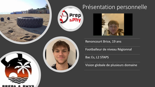 RAPPORT Stage brice renoncourt g27