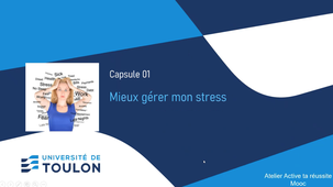 CAPSULE 1 Mieux gérer son stress