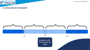 Chapitre 3 - I. Analyse de la demande (elasticité)