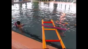 Parcours aquatique aménagé