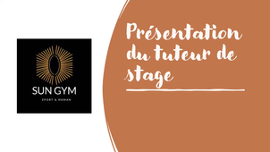 Rapport de Stage S3