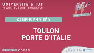 Campus en vidéo : Toulon Université de Toulon