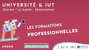 [Orientation TV] Découvrir La formation Professionnelle de l'Université de Toulon