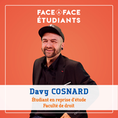 Portrait d'étudiant : Davy Cosnard, en reprise d'étude