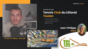 MICHIELS Yannick - Stage ES G27 - Tennis Club du Littoral Toulon