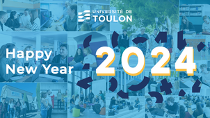 Happy new year 2024 - Université de Toulon