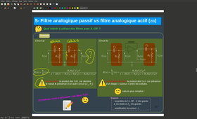 Filtrage analogique passif vs filtrage analogique actif