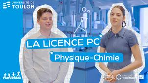 Présentation de la licence Physique, Chimie