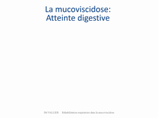 M2 APAS Réhabilitation respiratoire et mucoviscidose vidéo du cours n°2