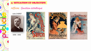 CV3, com visuelle : l'affiche publicitaire, partie 1