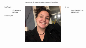 cv vidéo eva fleury
