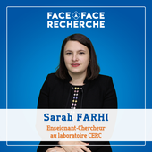 Face à Face Recherche avec Sarah Farhi