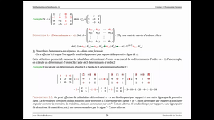 Mathématiques Appliquées 4 - Chapitre 3 - Part 1