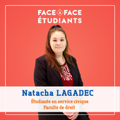 Portrait d'étudiant : Natacha Lagadec, en service civique au SAOI