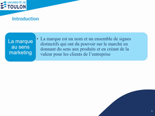 Marketing S2 - Chapitre 5. La marque - Vidéo 1