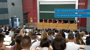 Présentation de l'UFR Faculté de Droit de l'Université de Toulon