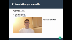 Rapport de stage S3 ALBARES Adrien