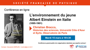 L’environnement du jeune Albert Einstein en Italie (1895-1901)