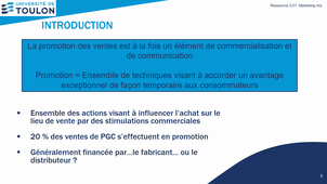 Marketing S3 – Chapitre 4. Définition de la promotion
