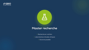 Présentation du BUT Génie Biologique parcours Diététique et Nutrition