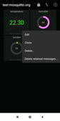 Application Android MQTT DASH