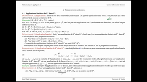 Mathématiques Appliquées 4 - Chapitre 4 - Part 1