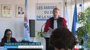 Reportage Assises du droit de la nature - France 3 Provence alpes