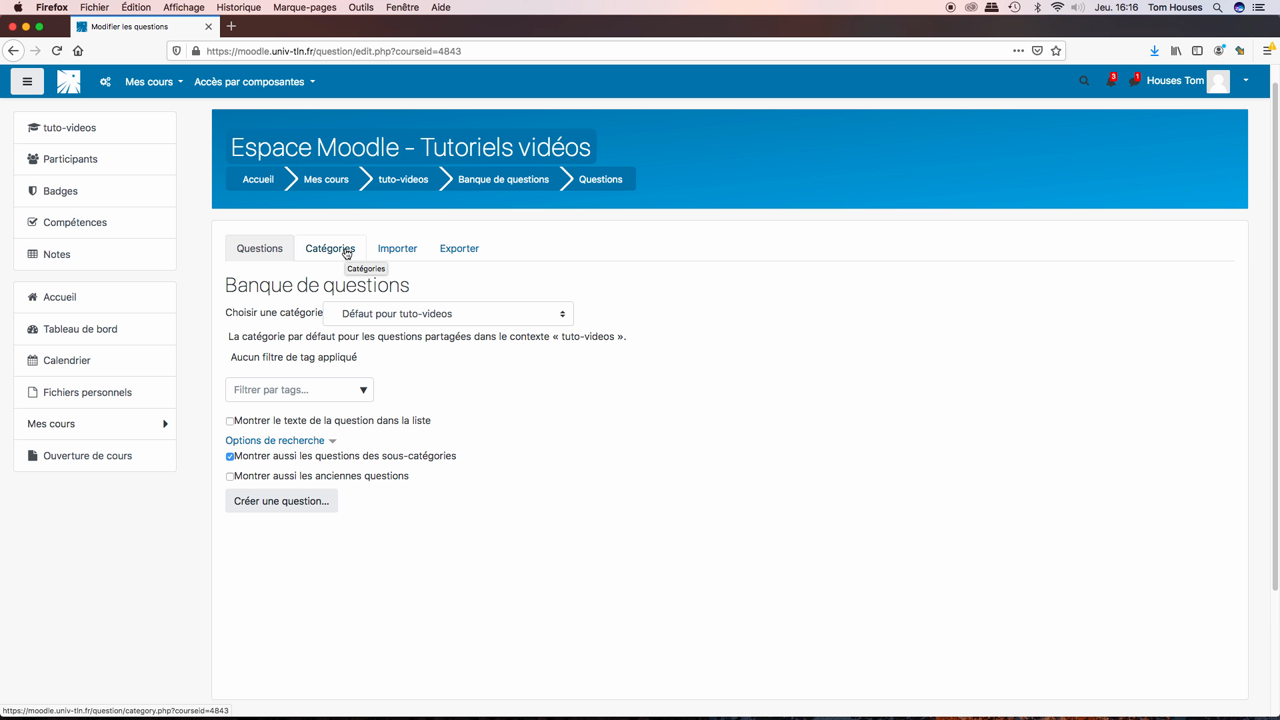 Tutoriels QCM Mood…